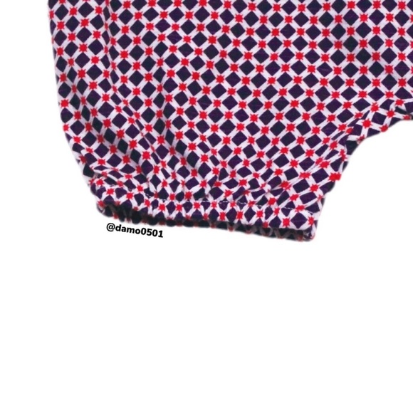 NWT Joe Fresh Girls Purple & Red Sleeveless Romper - Picture 4 of 9